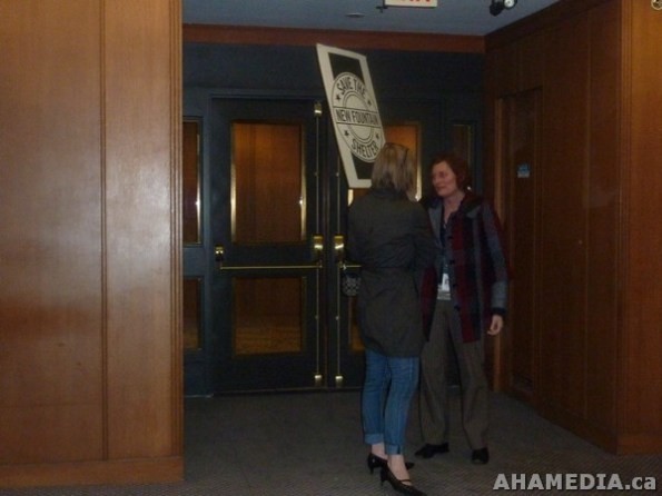 18 AHA MEDIA films Protest at Vancouver City Hall to SAVE New Fountain Shelter in DTES