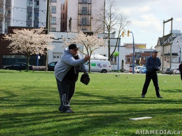 2 AHA MEDIA films Lookout Society Baseball League at Oppenheimer Park in Vancouver DTES