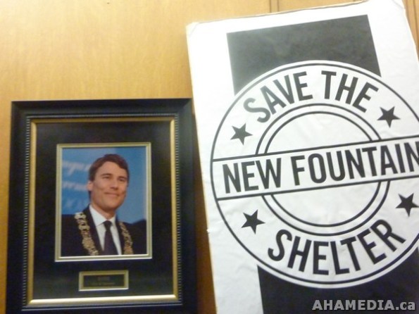 22 AHA MEDIA films Protest at Vancouver City Hall to SAVE New Fountain Shelter in DTES