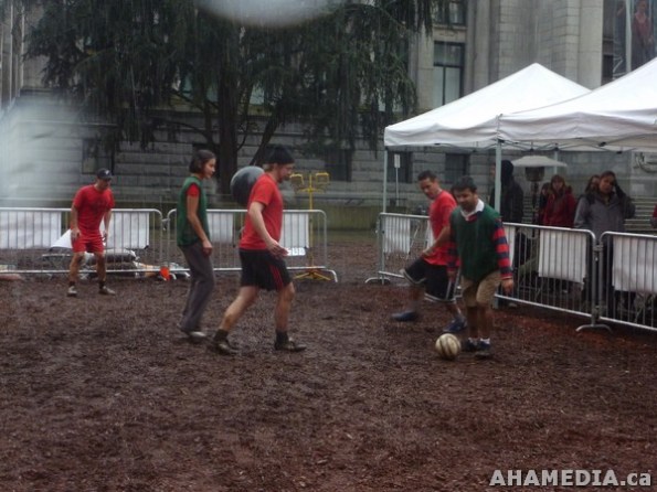 23 AHA MEDIA films at 24 hr soccer marathon to support New Fountain Shelter at Vancouver Art Gallery