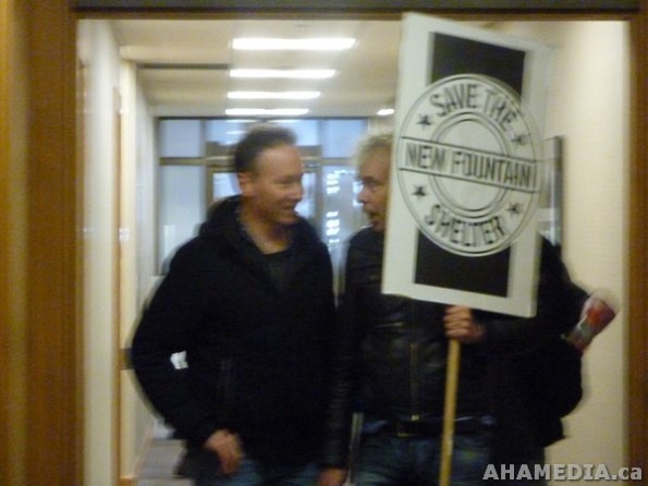 24 AHA MEDIA films Protest at Vancouver City Hall to SAVE New Fountain Shelter in DTES