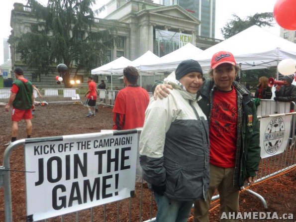25 AHA MEDIA films at 24 hr soccer marathon to support New Fountain Shelter at Vancouver Art Gallery