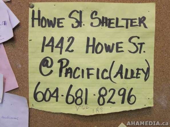 3 AHA MEDIA films inside Homeless Shelter to be closed down in Vancouver