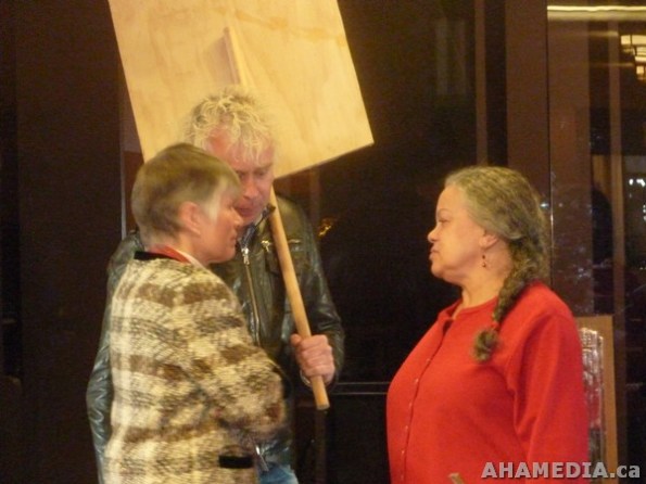 32 AHA MEDIA films Protest at Vancouver City Hall to SAVE New Fountain Shelter in DTES