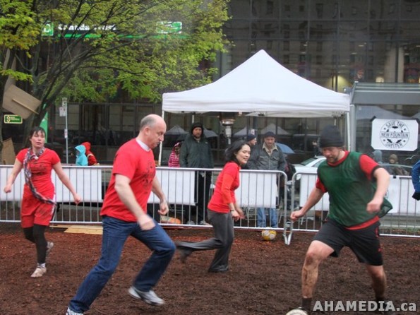 33 AHA MEDIA films at 24 hr soccer marathon to support New Fountain Shelter at Vancouver Art Gallery