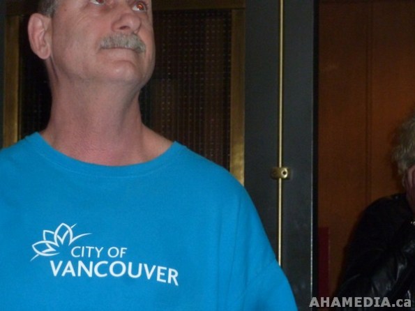 35 AHA MEDIA films Protest at Vancouver City Hall to SAVE New Fountain Shelter in DTES