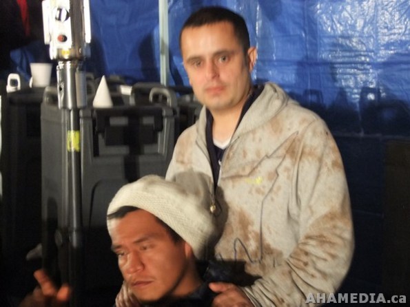 37 AHA MEDIA films Thurs Night of 24hr Soccer Marathon to Save New Fountain Shelter