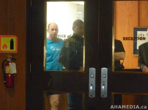 50 AHA MEDIA films Protest at Vancouver City Hall to SAVE New Fountain Shelter in DTES