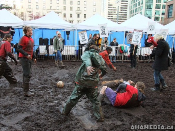 55 AHA MEDIA films Friday of 24hr Soccer Marathon to Save New Fountain Shelter