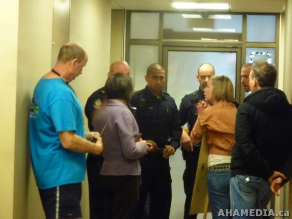 58 AHA MEDIA films Protest at Vancouver City Hall to SAVE New Fountain Shelter in DTES