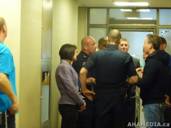 62 AHA MEDIA films Protest at Vancouver City Hall to SAVE New Fountain Shelter in DTES