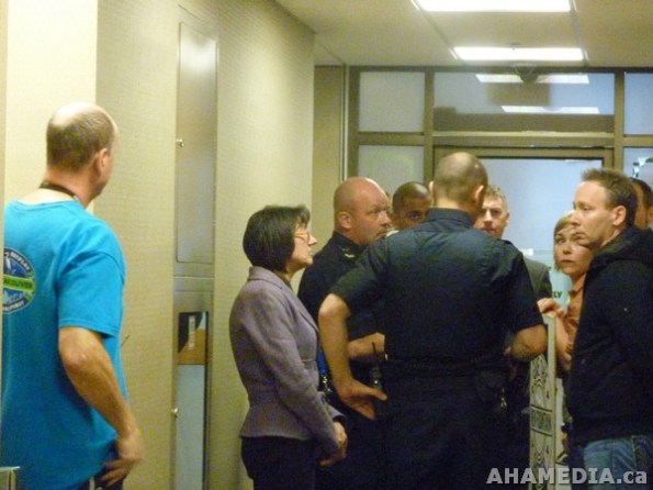63 AHA MEDIA films Protest at Vancouver City Hall to SAVE New Fountain Shelter in DTES