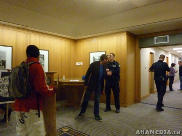 71 AHA MEDIA films Protest at Vancouver City Hall to SAVE New Fountain Shelter in DTES