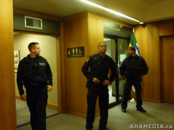 85 AHA MEDIA films Protest at Vancouver City Hall to SAVE New Fountain Shelter in DTES
