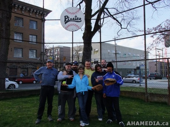 9 AHA MEDIA films Lookout Society Baseball League at Oppenheimer Park in Vancouver DTES