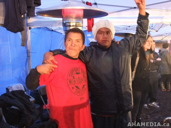 9 AHA MEDIA films Thurs Night of 24hr Soccer Marathon to Save New Fountain Shelter