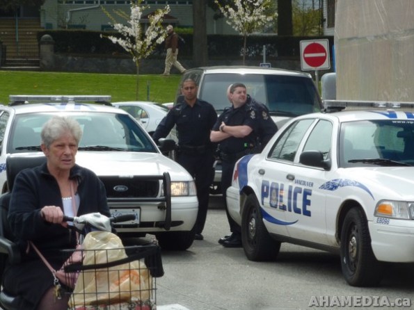 99 AHA MEDIA films Protest at Vancouver City Hall to SAVE New Fountain Shelter in DTES
