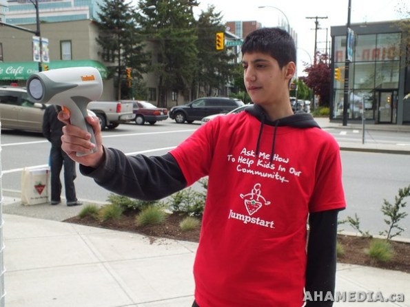11 AHA MEDIA films Canadian Tire Jump Start Day in Vancouver