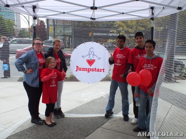 2 AHA MEDIA films Canadian Tire Jump Start Day in Vancouver