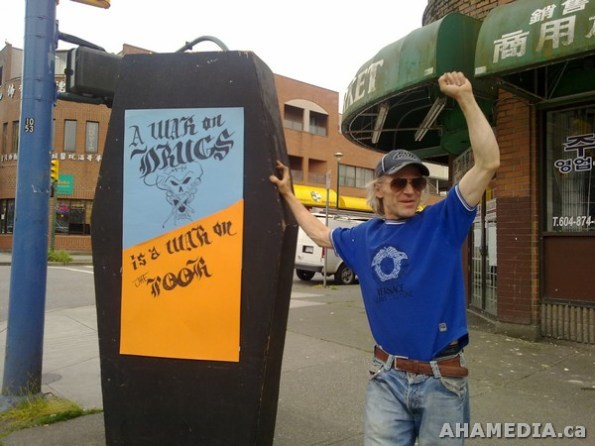 10 AHA MEDIA films VANDU protest of 40 years Drug War Misery in Vancouver DTES