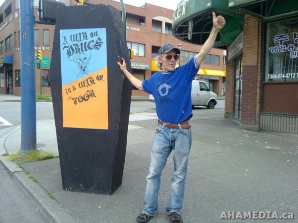 12 AHA MEDIA films VANDU protest of 40 years Drug War Misery in Vancouver DTES
