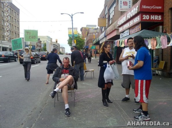 13 AHA MEDIA films VANDU protest of 40 years Drug War Misery in Vancouver DTES