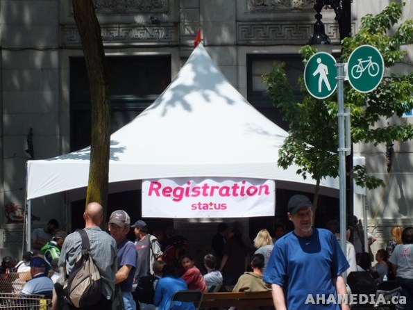 30 AHA MEDIA films HIV testing event at Pigeon Park in Vancouver DTES