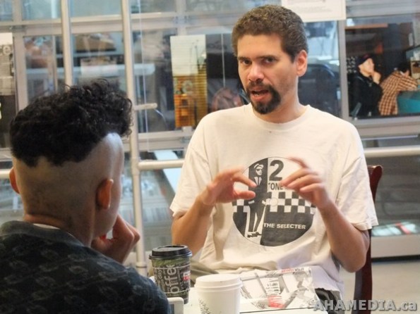 0 AHA MEDIA films Wayde Compton in Vancouver Downtown Eastside (DTES)