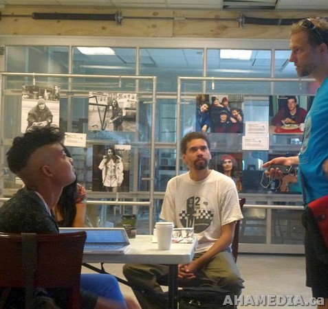 5 AHA MEDIA films Wayde Compton in Vancouver Downtown Eastside (DTES)