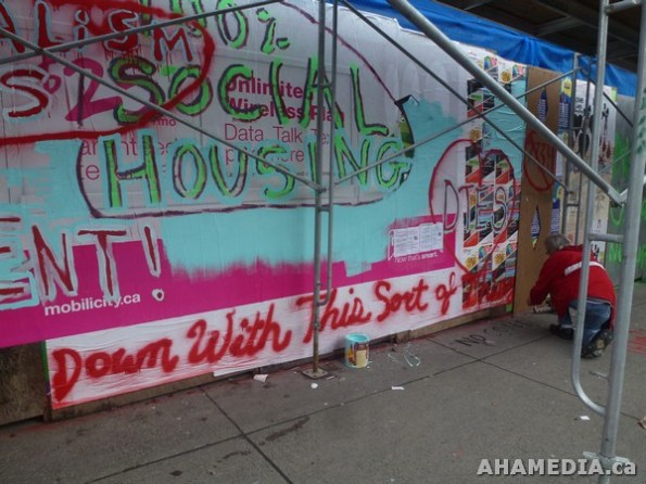 16 AHA MEDIA films at DTES Block Party to Block Condos in Vancouver