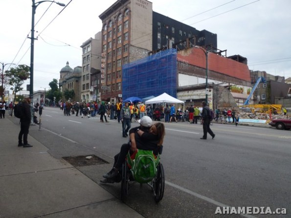 2 AHA MEDIA films at DTES Block Party to Block Condos in Vancouver