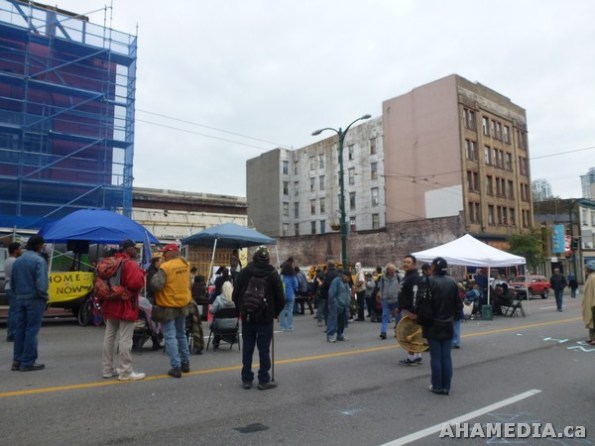 31 AHA MEDIA films at DTES Block Party to Block Condos in Vancouver