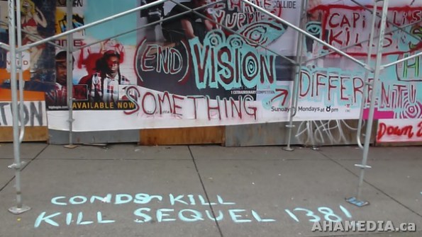 36 AHA MEDIA films at DTES Block Party to Block Condos in Vancouver