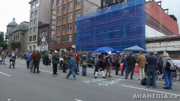 4 AHA MEDIA films at DTES Block Party to Block Condos in Vancouver