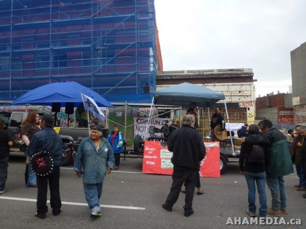 44 AHA MEDIA films at DTES Block Party to Block Condos in Vancouver