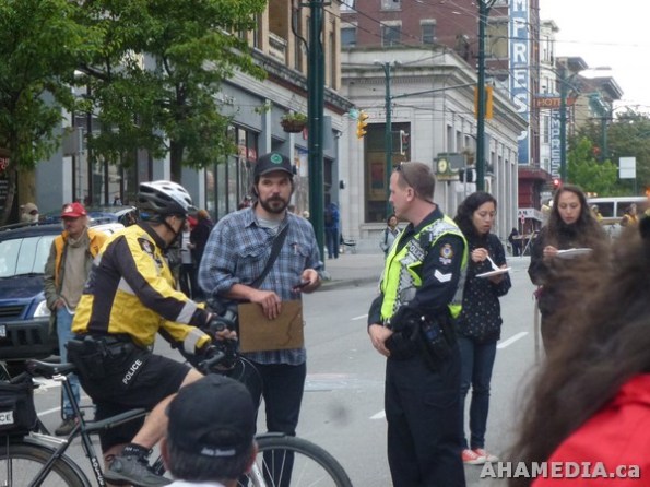 45 AHA MEDIA films at DTES Block Party to Block Condos in Vancouver