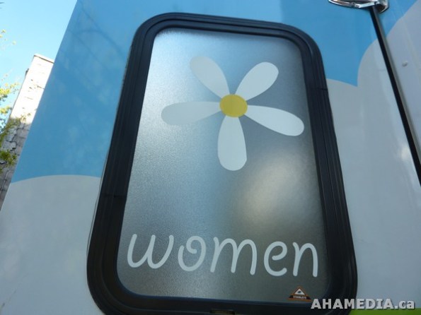 5 AHA MEDIA films at Thunderboxes Public Toilets in Vancouver DTES