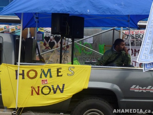50 AHA MEDIA films at DTES Block Party to Block Condos in Vancouver