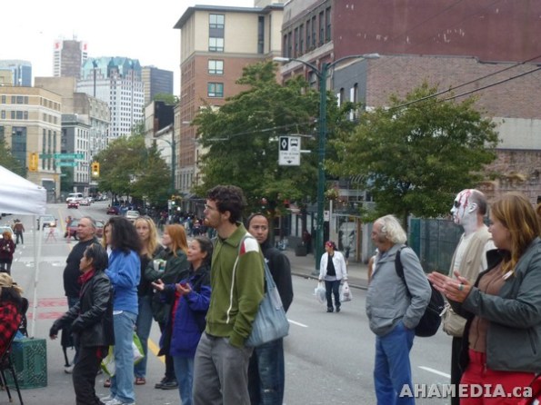 51 AHA MEDIA films at DTES Block Party to Block Condos in Vancouver