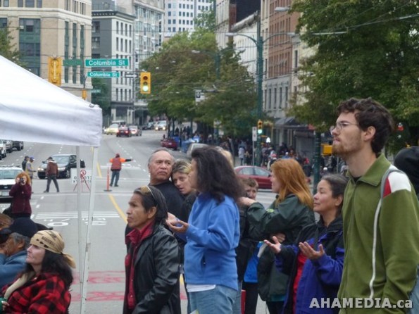 53 AHA MEDIA films at DTES Block Party to Block Condos in Vancouver