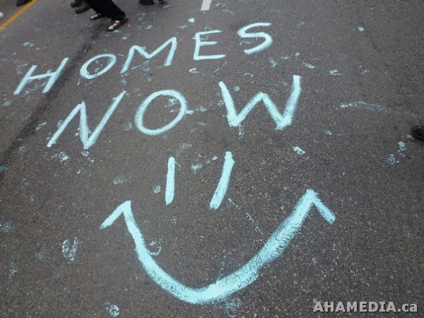 57 AHA MEDIA films at DTES Block Party to Block Condos in Vancouver