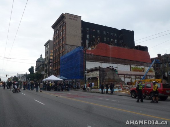 65 AHA MEDIA films at DTES Block Party to Block Condos in Vancouver
