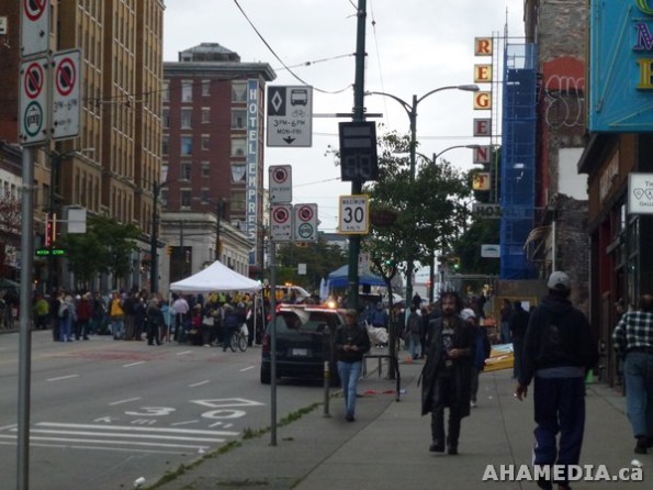 71 AHA MEDIA films at DTES Block Party to Block Condos in Vancouver