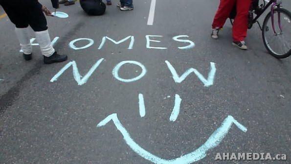 8 AHA MEDIA films at DTES Block Party to Block Condos in Vancouver