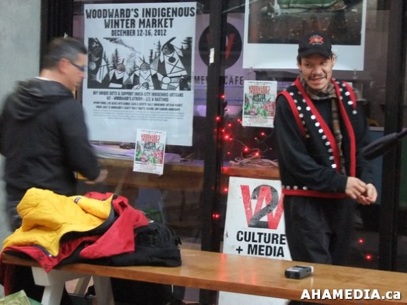 3 AHA MEDIA at W2 Belongs to Me Press Conference on City of Vancouver Locks W2 Media Cafe W2 Community and Indigenous Groups shut out  in Vancouver