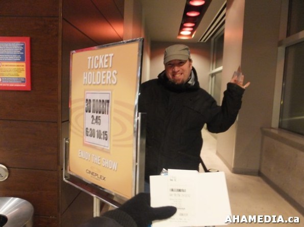 40 AHA MEDIA at The Hobbit premier in Vancouver