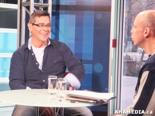15 AHA MEDIA at Scott Clark interview with Don Walchuk, ICTV program in Vancouver