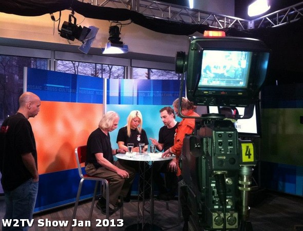 43 AHA MEDIA at W2TV Show taping Jan 20 2013 at Shaw Studios