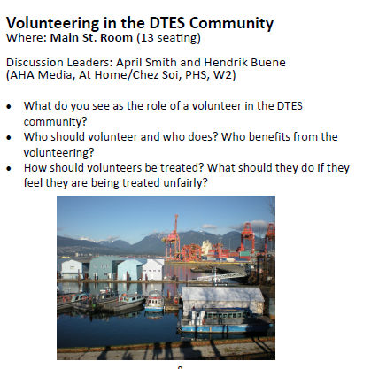 AHA MEDIA speaking at a conference