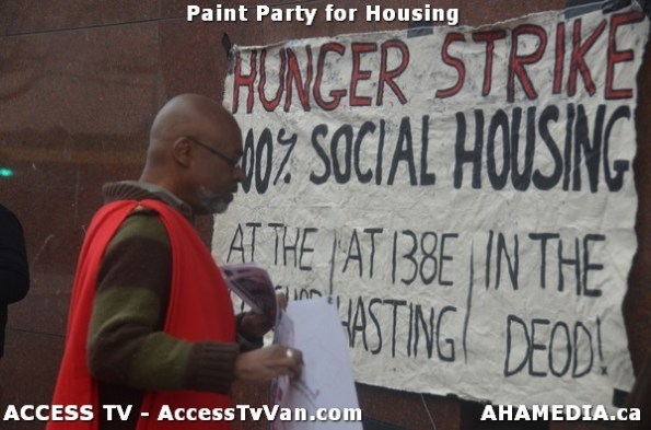 18 AHA MEDIA and ACCESS TV films Paint Party for Housing in Vancouver